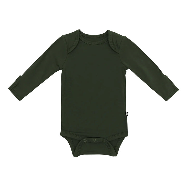 Kyte Baby Long Sleeve Bodysuit - Fir