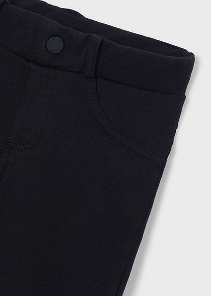 Mayoral Fleece Lined Jeggings - Black