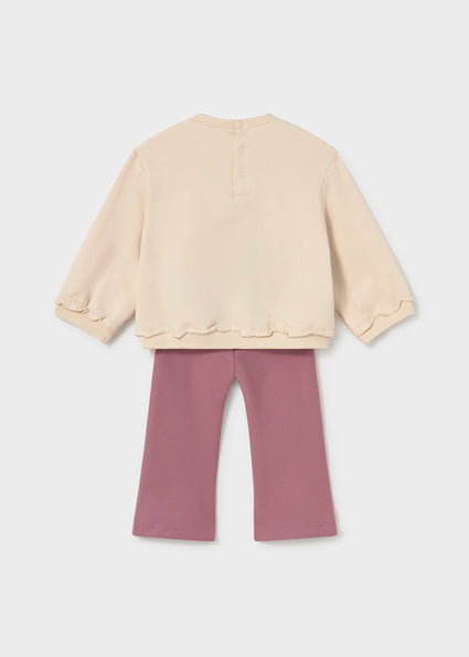 Mayoral Pants and Sweatshirt Set - Violet