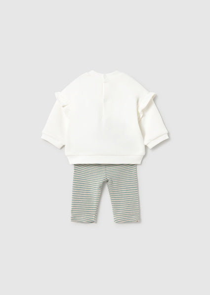 Mayoral Legging Set - Mineral Stripes
