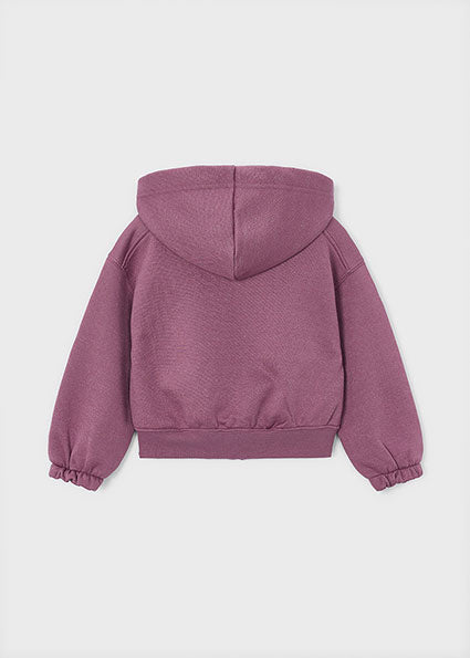 Mayoral Zip-Up Hoodie - Violet