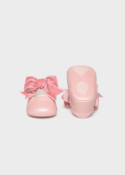 Mayoral Bow Mary Janes - Pink