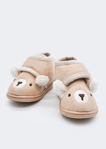 Mayoral Slippers - Beige Teddy Bear