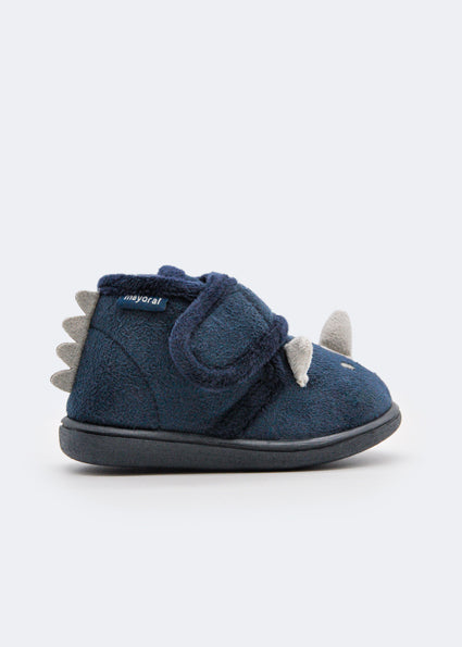 Mayoral Slippers - Navy Dinosaur
