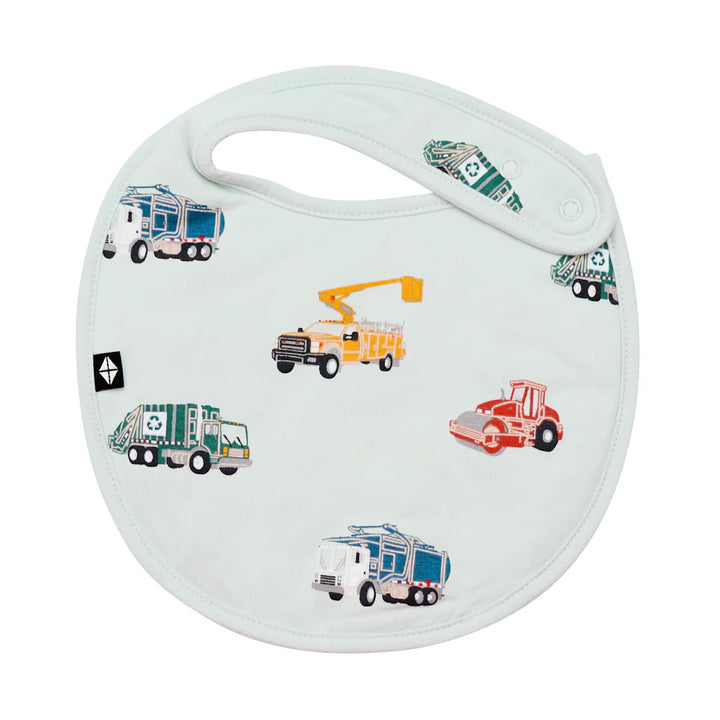 Kyte Baby Cushy Bib - City Vehicles