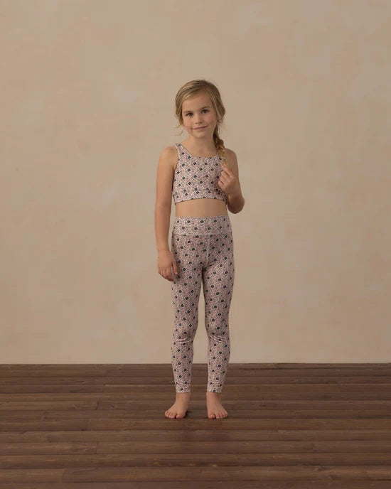 Rylee and Cru Basic Legging - Blue Primrose