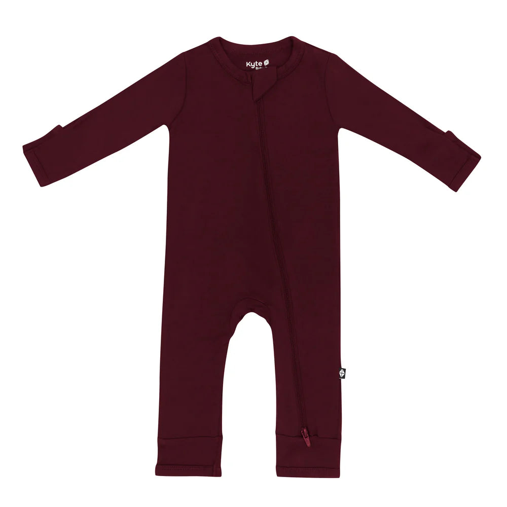 Kyte Baby Nylon Bow - Burgundy