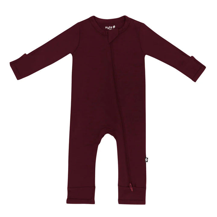 Kyte Baby Nylon Bow - Burgundy