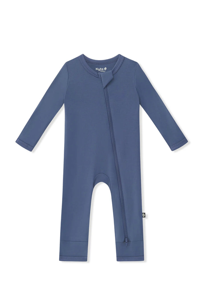 Kyte Baby Zippered Romper - Oxford