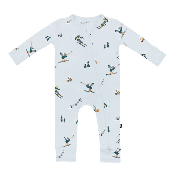 Kyte Baby Zippered Romper - Ski