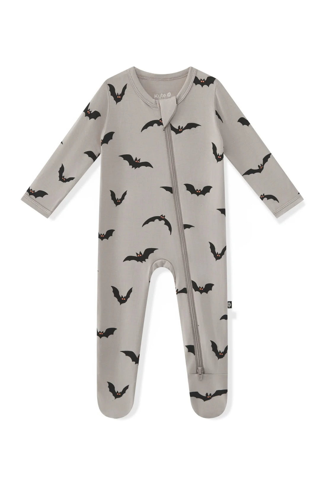 Kyte Baby Zippered Footie - Bats