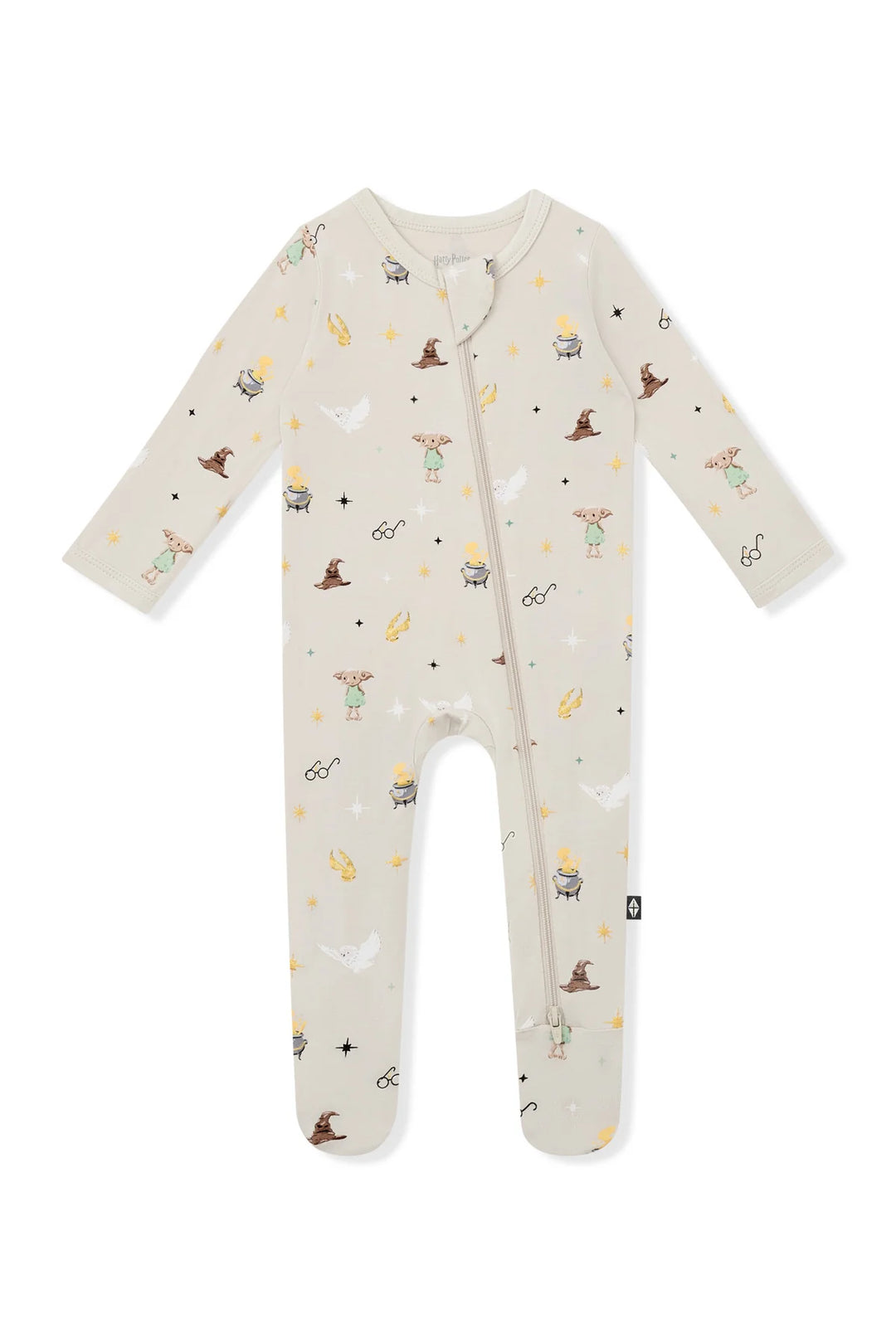 Kyte Baby Zippered Footie - Starry Icon