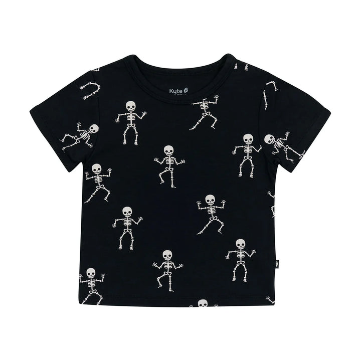 Kyte Baby Basic Tee - Skeleton