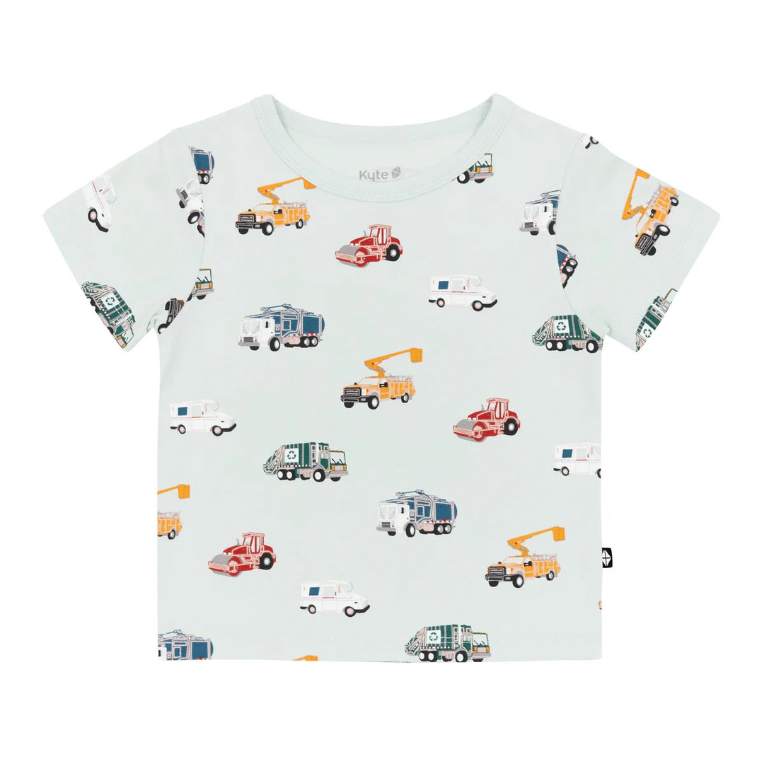 Kyte Baby Toddler Basic Tee - City Vehicles