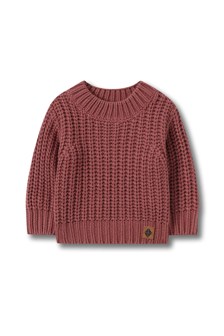 Kyte Baby Chunky Knit Sweater - Ember