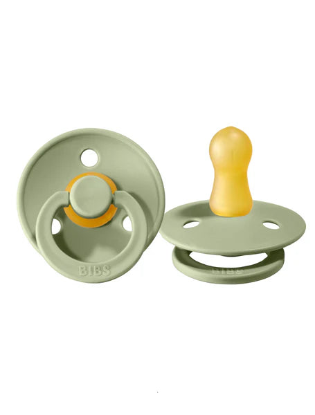 BIBS Round Colour Pacifiers - Size 3 (18+m)
