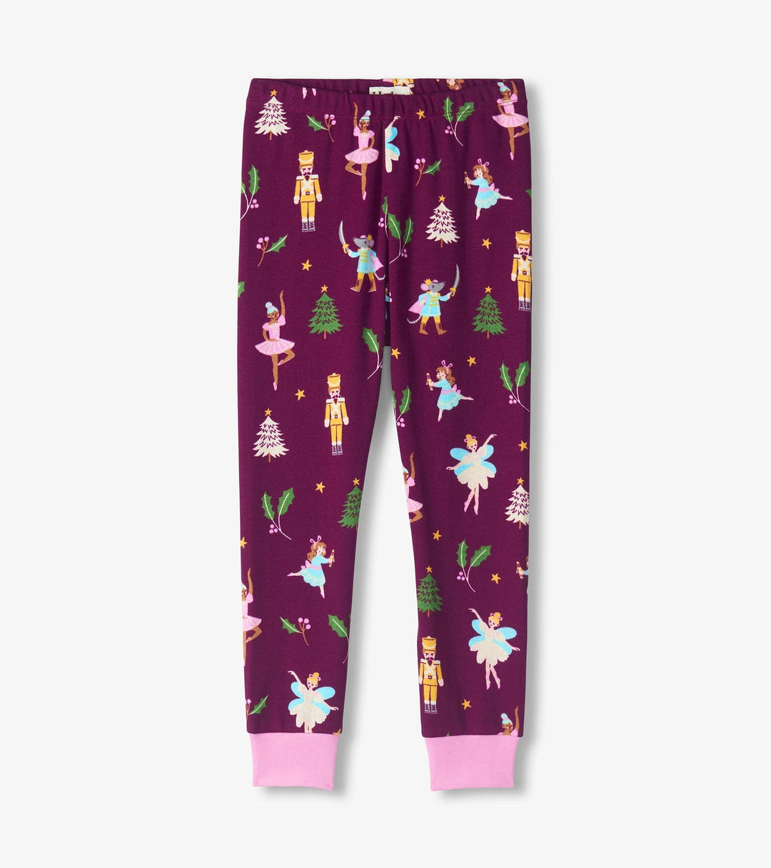 Hatley Cotton Rib Pajama Set - Nutcracker