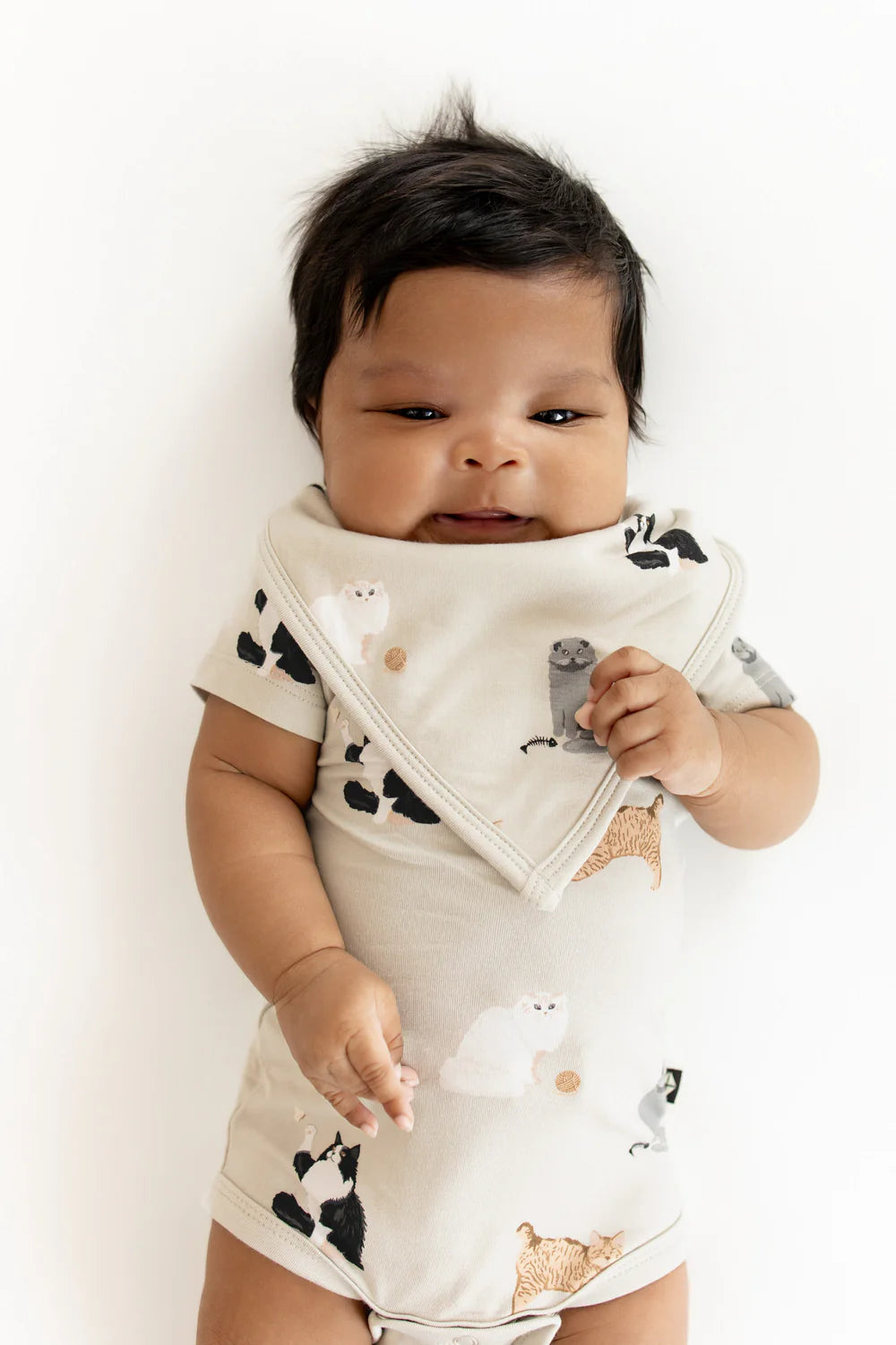 Kyte Baby Bib - Fluffy Cat