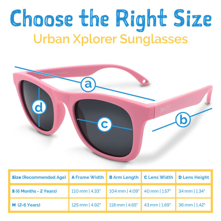 Jan &amp; Jul Kids Urban Xplorer Sunglasses - Frosty Lavender Aurora