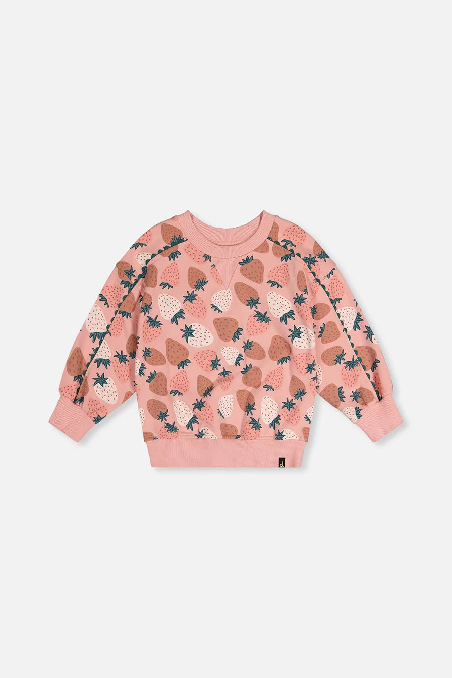 Deux Par Deux Sweatshirt - Big Strawberry