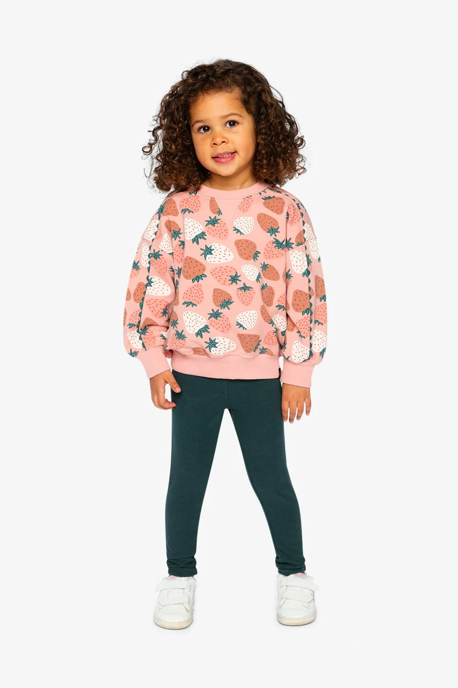 Deux Par Deux Sweatshirt - Big Strawberry