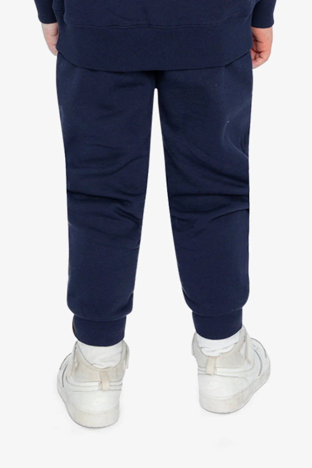 Deux Par Deux Fleece Sweatpants With Pockets Dark Blue