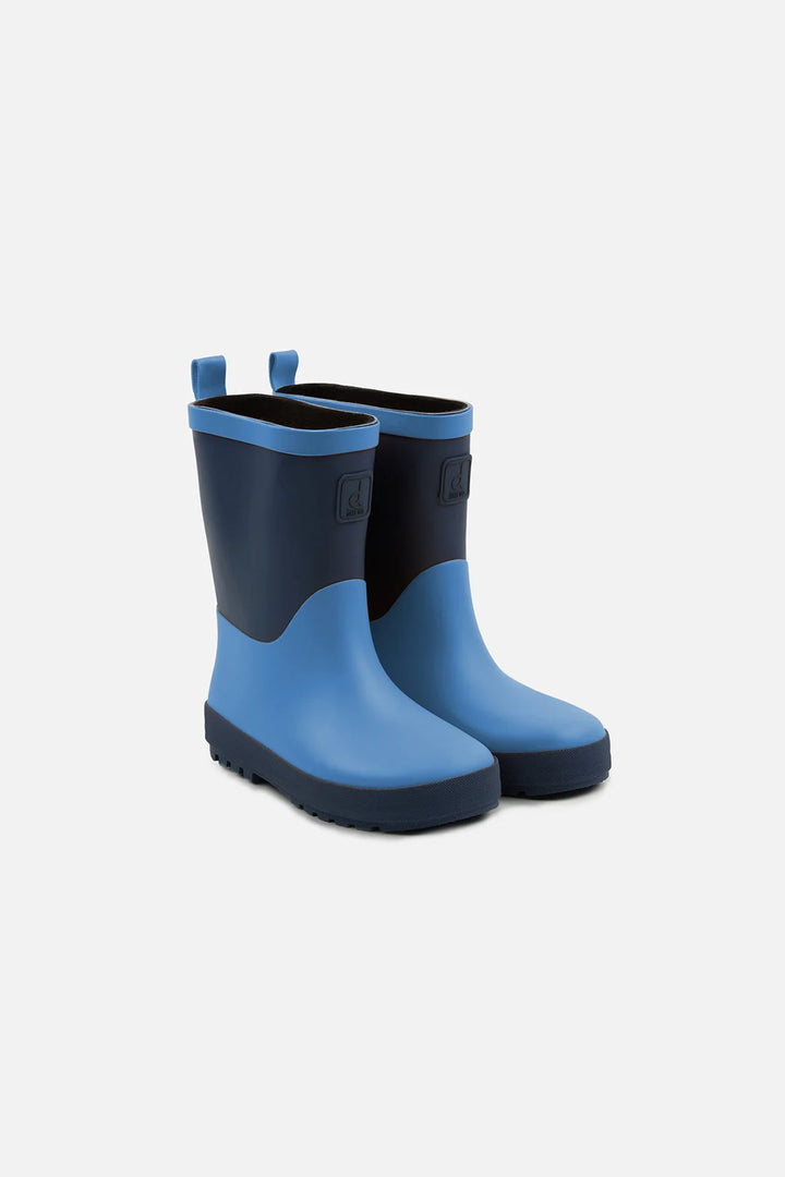Deux Par Deux Rain Boots - Blue