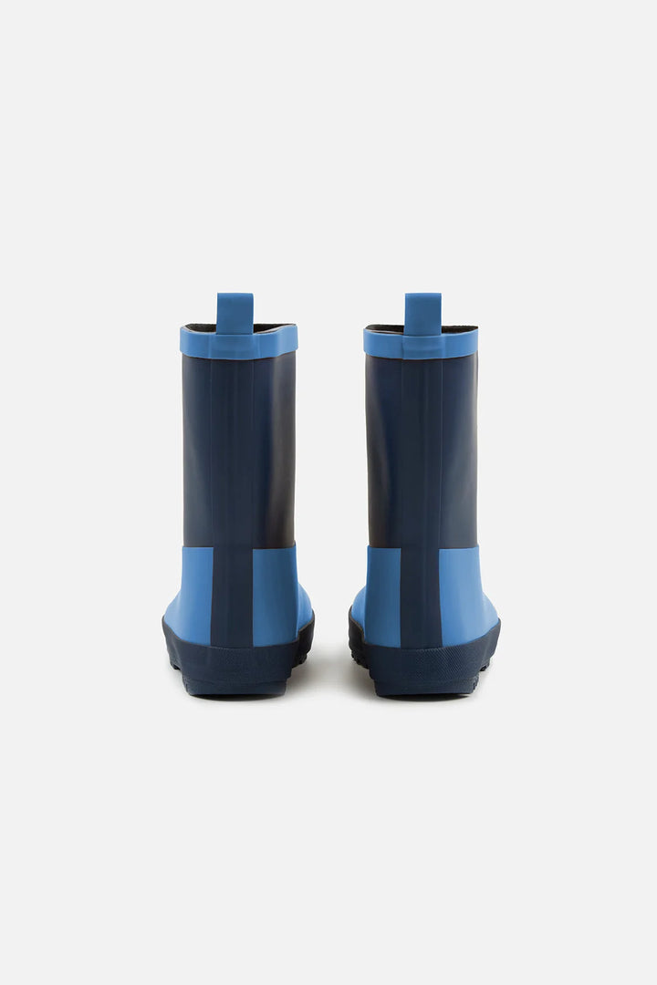 Deux Par Deux Rain Boots - Blue