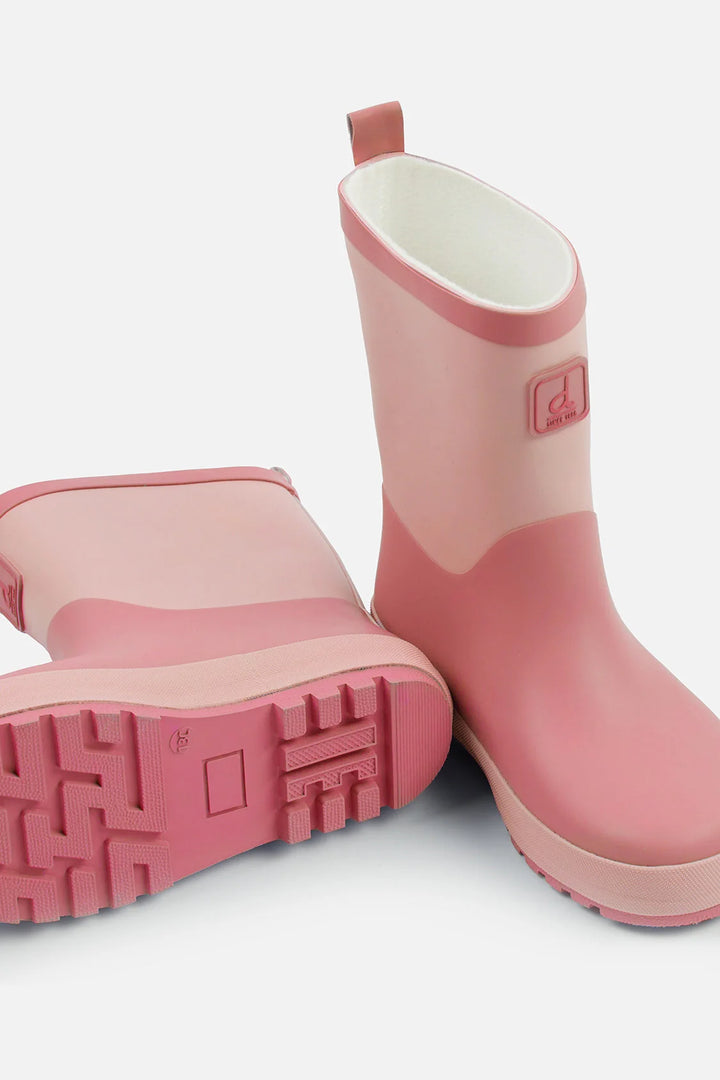Deux Par Deux Rain Boots - Pink