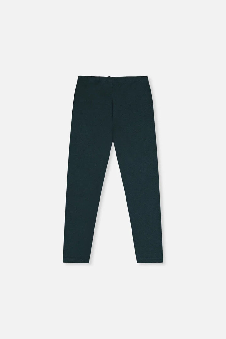 Deux Par Deux Ribbed Leggings - Jasper