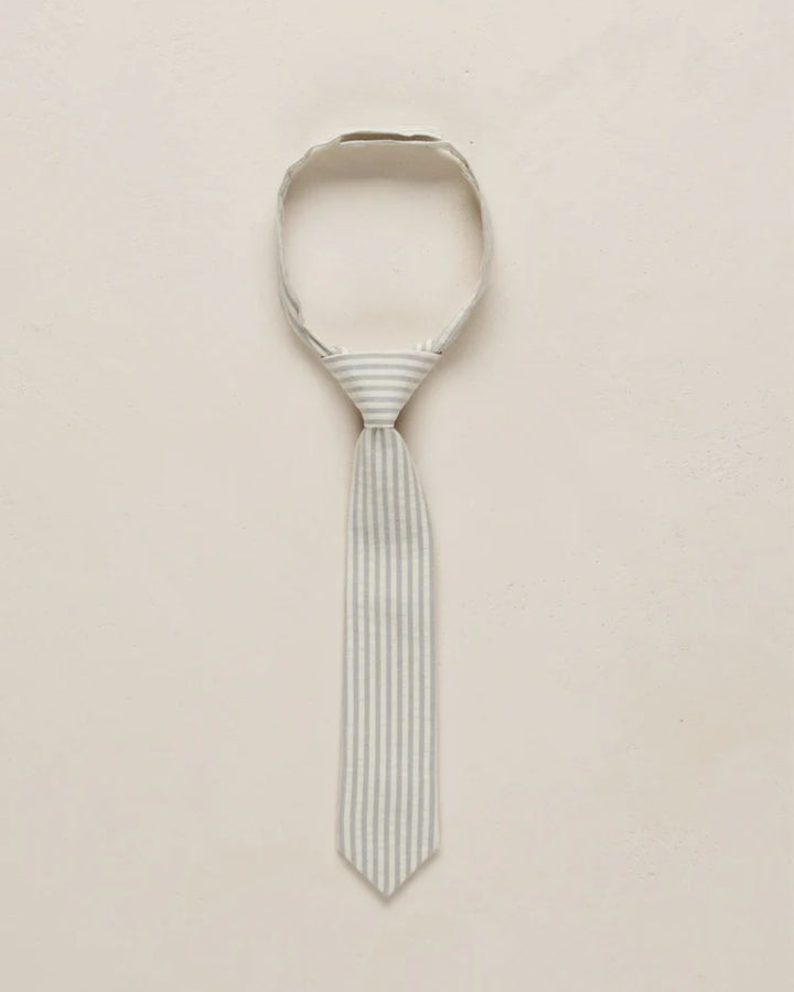 Noralee Skinny Tie - Sage Stripe