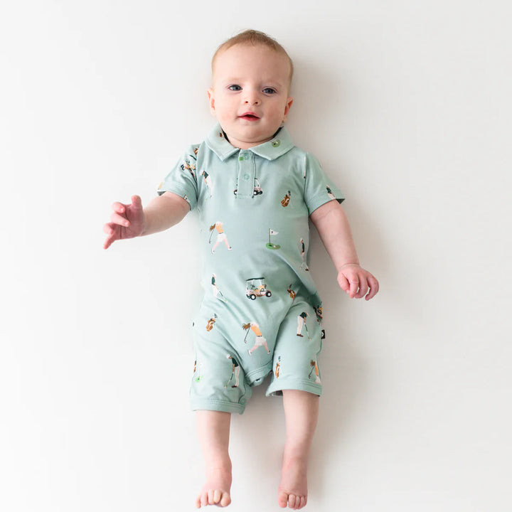 Kyte Baby Polo Shortall - Golf