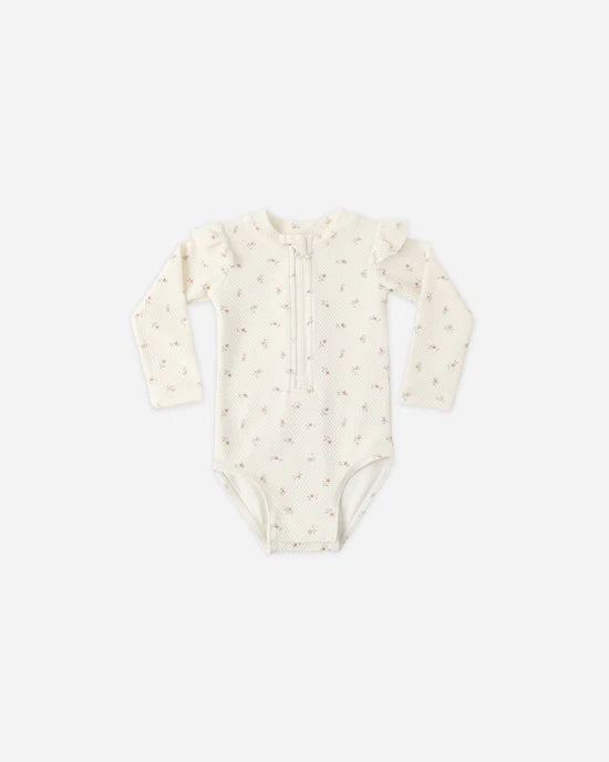 Quincy Mae Byron One-Piece Rashguard - Petit Fleur