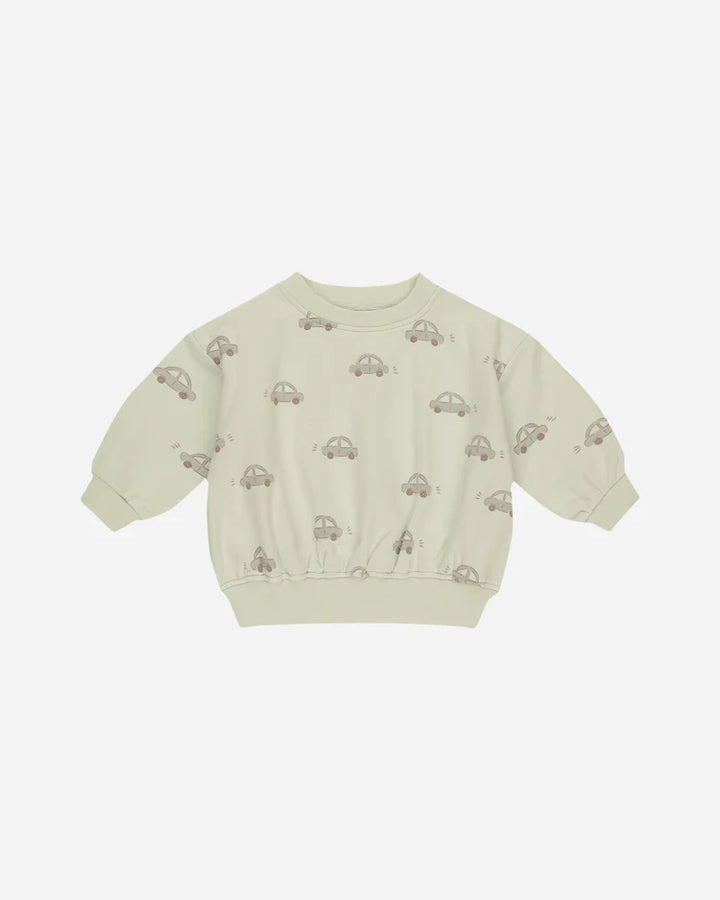 Quincy Mae Relaxed Sweatshirt - Cars