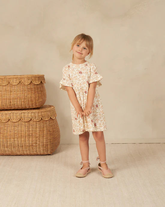 Rylee &amp; Cru Babydoll Dress - Pink Floral