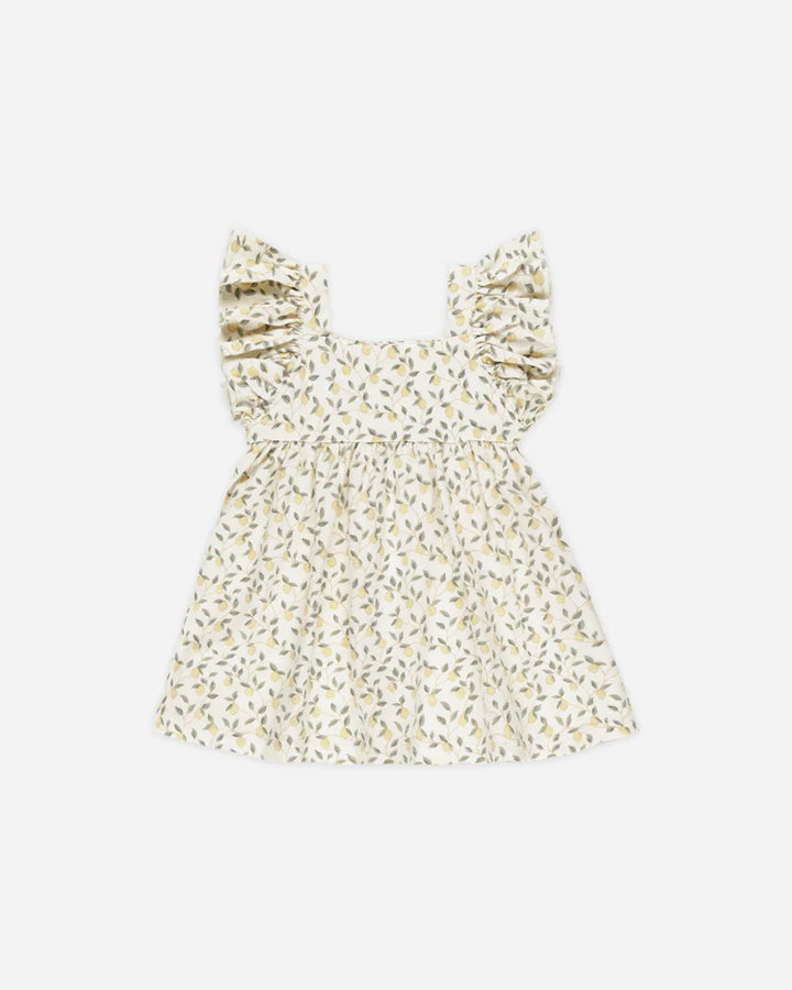 Rylee &amp; Cru Mariposa Dress - Lemons