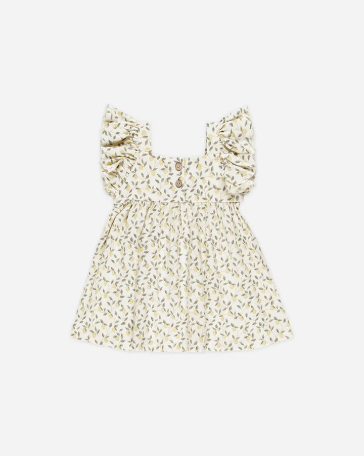 Rylee &amp; Cru Mariposa Dress - Lemons