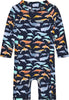Color Kids - Raglan Swimsuit Dress Blues