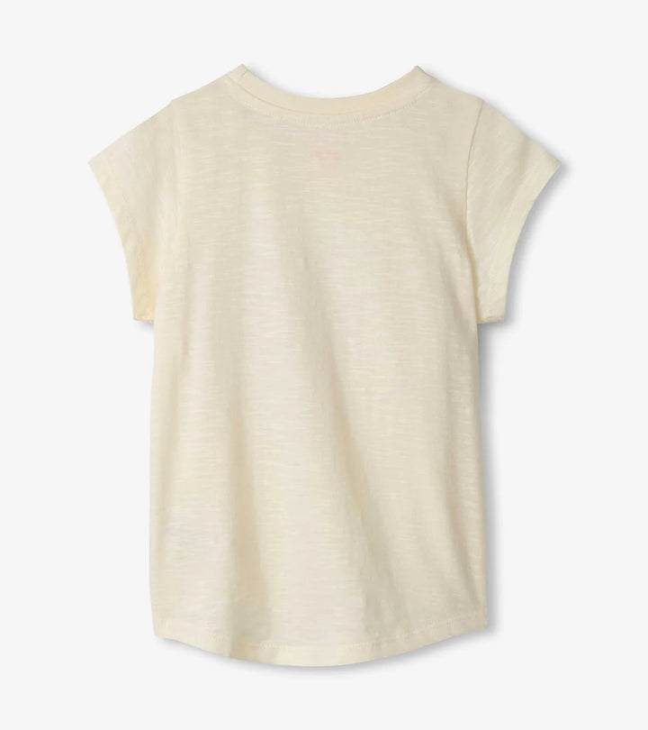 Hatley Tir Front Tee - Afterglow Butterfly