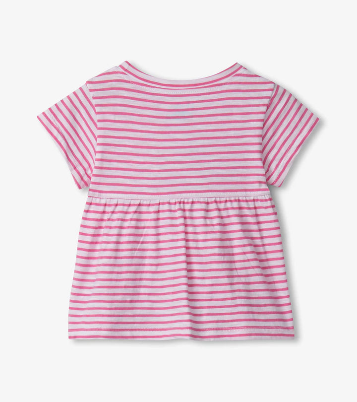 Hatley Graphic Tee - Cherry Stripes