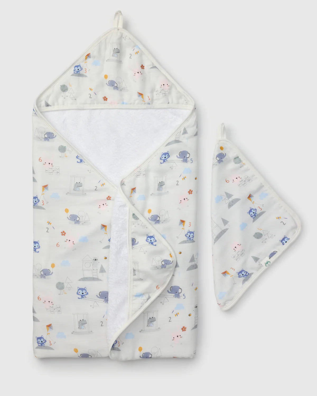 Loulou Lollipop Hooded Towel Set