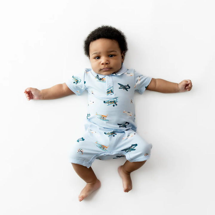 Kyte Baby Polo Shortall - Take Off