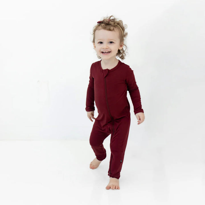 Kyte Baby Nylon Bow - Burgundy