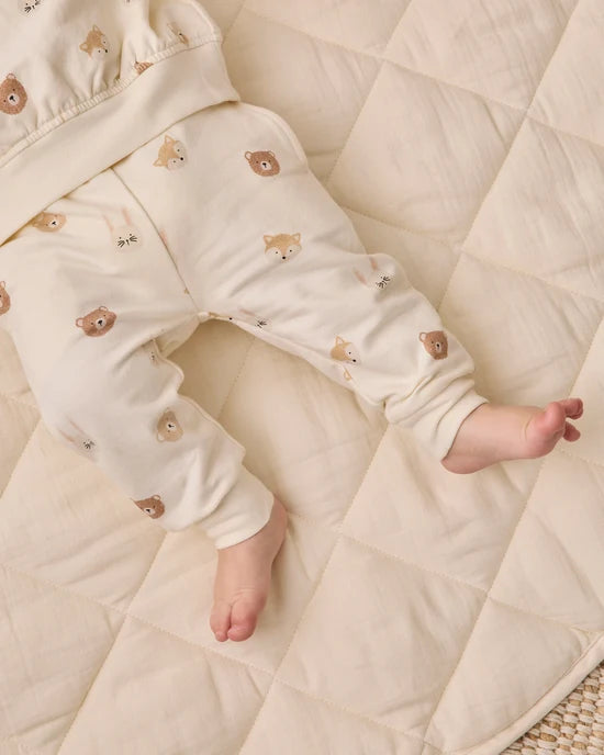 Quincy Mae Relaxed Fleece Sweatpant - Critters