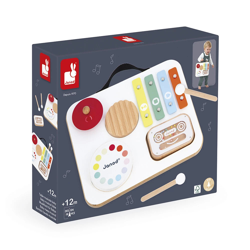 Janod Baby Confetti Musical Table