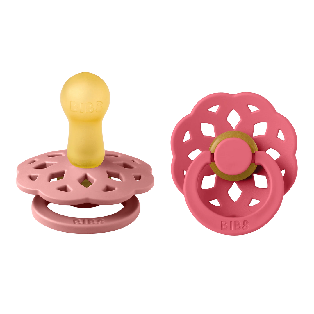 BIBS Round Boheme Pacifier - Size 2 (6-18m)