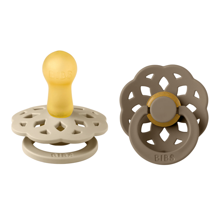 BIBS Round Boheme Pacifier - Size 2 (6-18m)