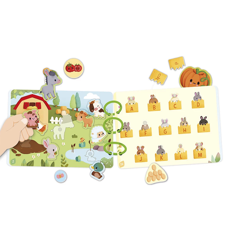 Janod Busy-book Cardboard - Farm