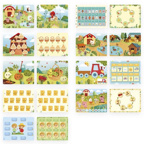 Janod Busy-book Cardboard - Farm