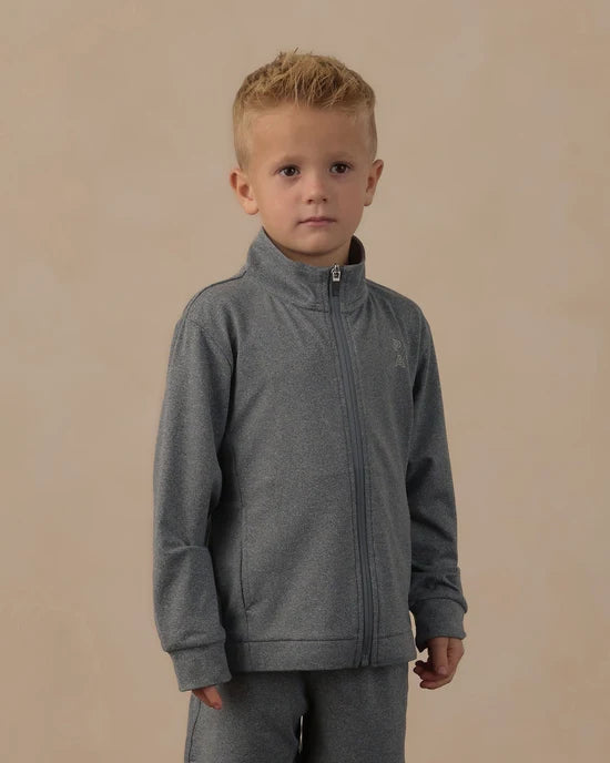 Rylee and Cru Technical Jacket - Heathered Midnight